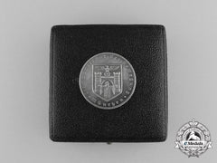 A Munich “Capital Of Movement” Silver Medal In Original Case Of Issue