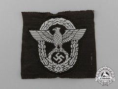 A Waffen-Ss Police Field Cap Insignia