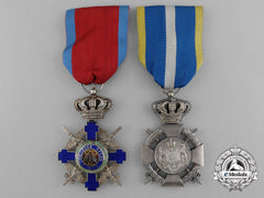 Romania, Kingdom. Two Orders And Awards