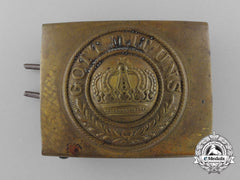 A German Weimar Period Heer (Army) Enlisted Man’s Belt Buckle