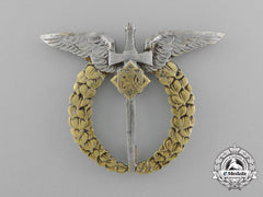 Czechoslovakia. An Air Force Air Observer Badge, C.1942