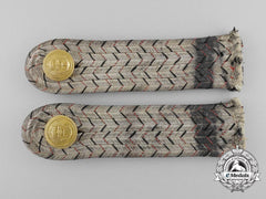 An Imperial German Navy (Kaiserliche Marine) Leutnant Zur See Shoulder Board Pair