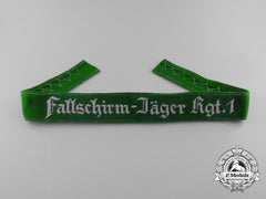Germany, Luftwaffe. A "Fallschirm-Jäger Rgt.1" Cufftitle