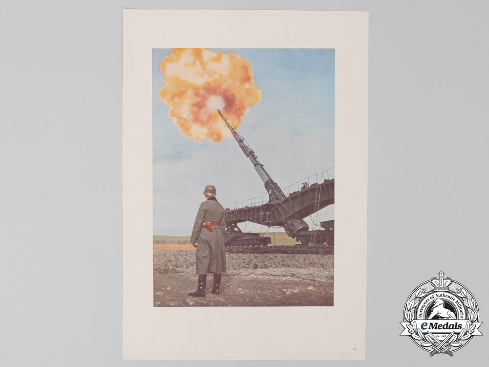 a_large_colour_print_of_the_krupp_k12_railway_gun_d_7335