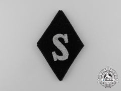 Germany. A Waffen-Ss Quartermaster Sergeant Sleeve Diamond, Removed From Salesman’s Board