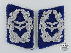 A Set Of  Luftwaffe Medical Oberstleutnant’s Collar Tabs