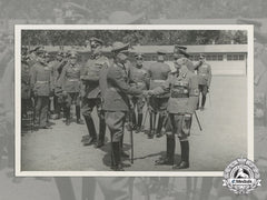 Germany, Heer. A Period Photo Of Group Of Highly Decorated Officers