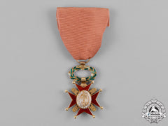 Spain, Napoleonic Kingdom. A Cross For Defenders Of Gerona In Gold, Officer Cross, C.1816