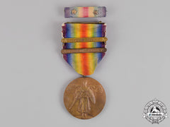 United States. A World War I Victory Medal, Two Clasps