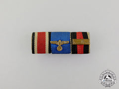 A German Long Service Medal Ribbon Bar