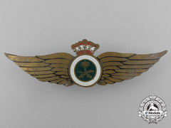 A Saudi Arabia Air Force Pilot's Wings Badge