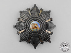 Persia, Empire.  An Imperial Order Of The Lion And The Sun, Civil Division (Nishan-I-Shir U Khurshid, Nishan-I-Hormat), Breast Star