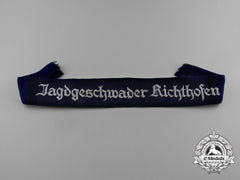 Germany, Luftwaffe. A Jagdgeschwader 2 “Richthofen” Cuff Title