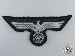 A Tunic Removed German Army Breast Eagle