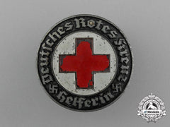 A Drk German Red Cross Helper’s Staff Badge