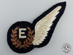 A Royal Air Force (Raf) Engineer (E) Wing