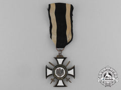 A Prussian War Veterans Organization Commemorative Cross For Combatants 1914-1918