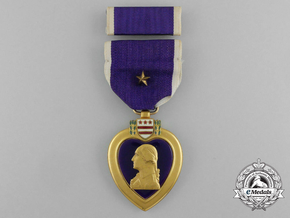 Authentic Purple heart shops with Case !!