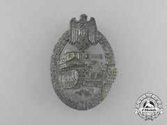 A Second War German Silver Grade Tank Badge