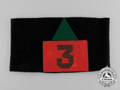 A First War 3Rd Canadian Infantry Battalion "Toronto Battalion" Armband