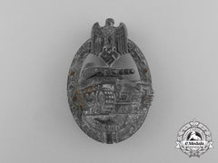 A Second War German Silver Grade Tank Badge