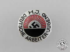 A Hj National Socialist Worker’s Youth Organization Membership Badge