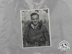 A Wartime Photo Of Golden Oak Leaves Recipient Colonel Hans-Ulrich Rudel