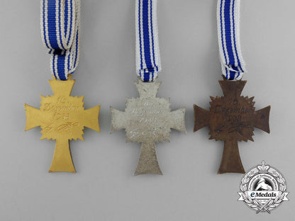 a_grouping_of_all_three_grades_of_mother’s_crosses;_gold,_silver,_and_bronze_grade_e_5324