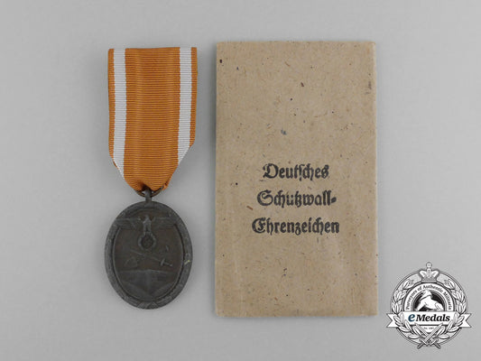 a_second_war_german_west_wall_commemorative_medal_with_packet_of_issue_by_carl_poellath_e_6304