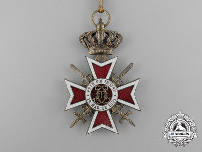 romania,_kingdom._a_crown_order_with_swords,_commander's_badge_e_7498