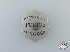 A Manitoba Provincial Police Badge