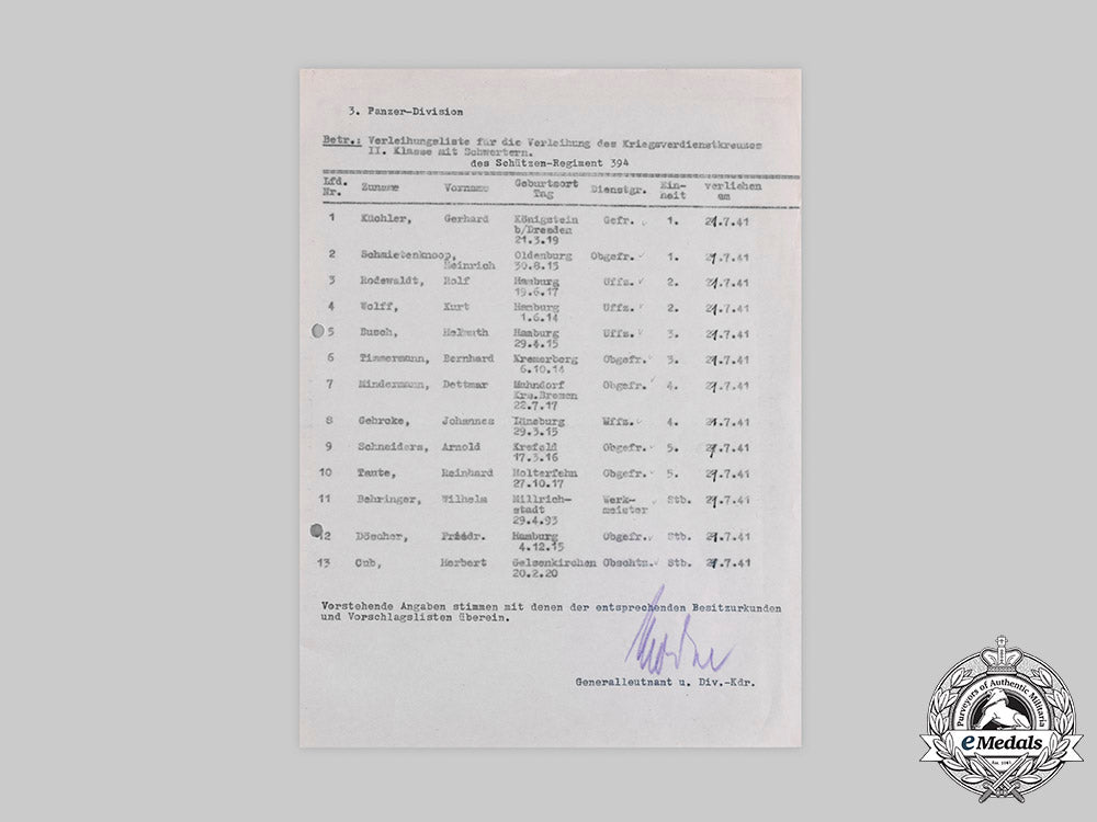 germany,_heer._a_regimental_award_list_for_war_merit_cross,_signed_by_generalfeldmarschall_model(_kc_w._diamonds)__emd2396