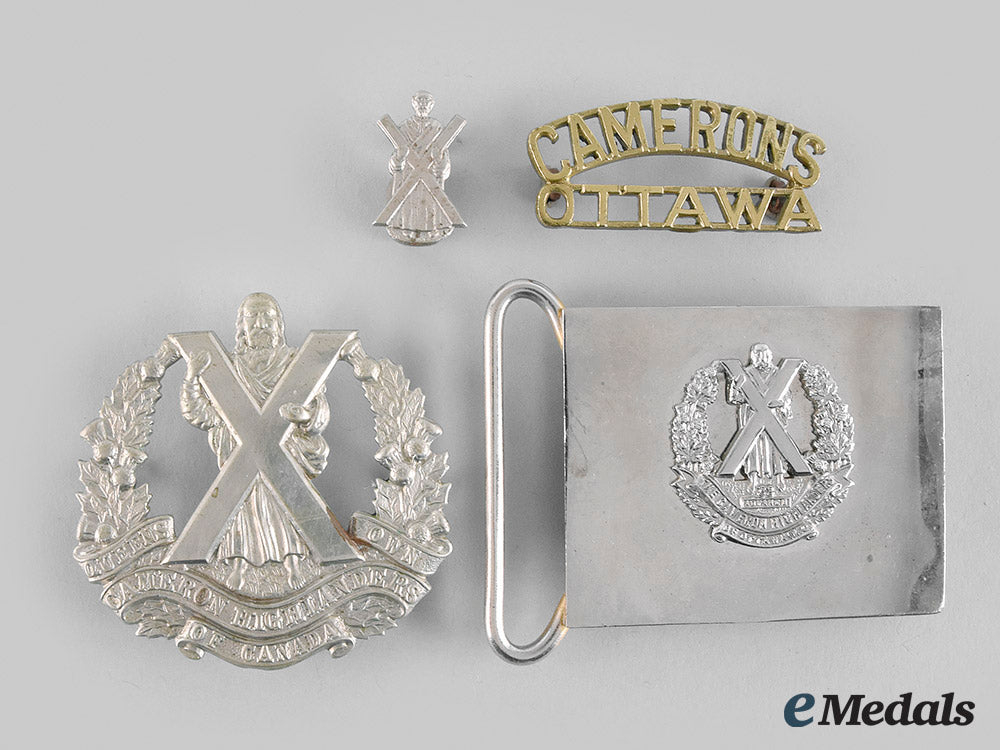 canada._four_cameron_highlanders_items__emd8514_m20_01810_1