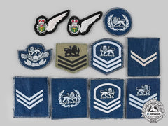 Rhodesia, Colony, Republic. Lot Of Eleven Royal Rhodesia Air Force (Rraf)/Rhodesian Air Force (Rhaf) Badges