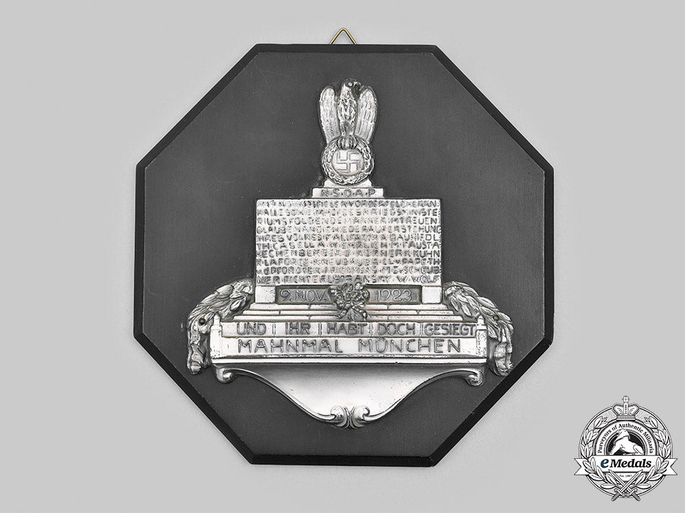 germany,_third_reich._a_beer_hall_putsch_commemorative_plaque_emdls_07