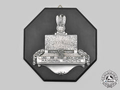 Germany, Third Reich. A Beer Hall Putsch Commemorative Plaque