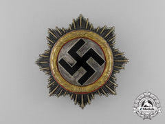 A German Cross In Gold By Fritz Zimmermann Of Stuttgart; Light Version