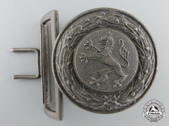 A German Province Hessen 1930’S Firefighter’s Officer’s Buckle