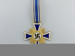 A German Mother's Cross; Gold Grade