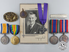 Canada, Commonwealth. A Father & Son Royal Canadian Air Force Memorial Grouping