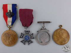 Four Dutch Medals And Awards