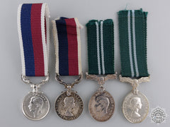 Four Miniature British Air Force Medals