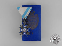 A Serbian Order Of St. Sava; 5Th Class Knight, Type Ii (1903-1921)