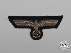 A Panzer Officer’s Bullion Breast Eagle; Uniform Removed