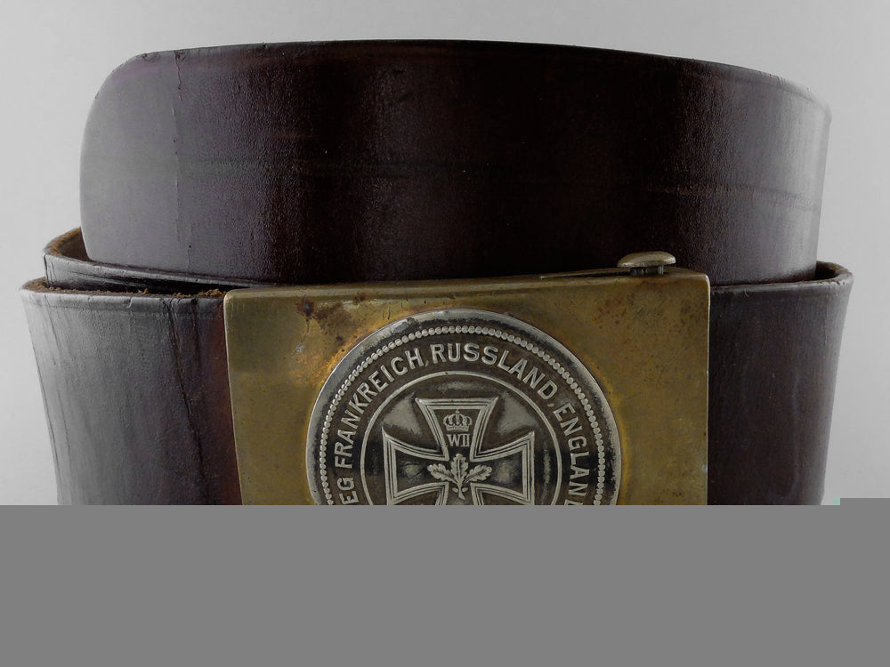 an_early_first_war_german_war_effort_belt_with_buckle_i_390