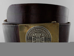 An Early First War German War Effort Belt With Buckle