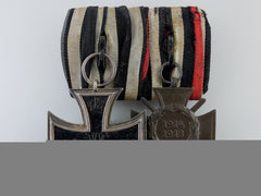 A First War Iron Cross Medal Pair