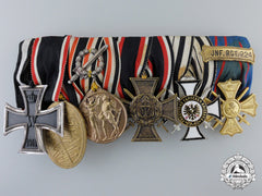 A First War German Naval Medal Bar