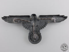 A Late War Ss Visor Cap Eagle