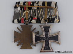 A First War Iron Cross Medal Pair